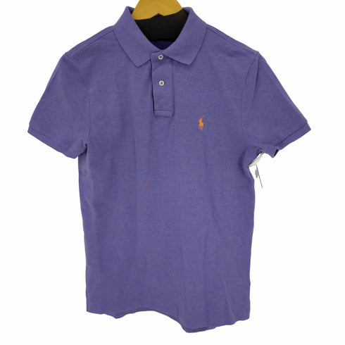 ポロラルフローレン POLO RALPH LAUREN CUSTOM SLIM FIT スモールポニー刺繍 半袖ポロシャツ メンズ SP