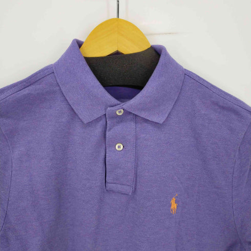 ポロラルフローレン POLO RALPH LAUREN CUSTOM SLIM FIT スモールポニー刺繍 半袖ポロシャツ メンズ SP