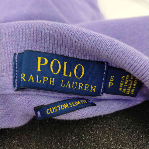 ポロラルフローレン POLO RALPH LAUREN CUSTOM SLIM FIT スモールポニー刺繍 半袖ポロシャツ メンズ SP