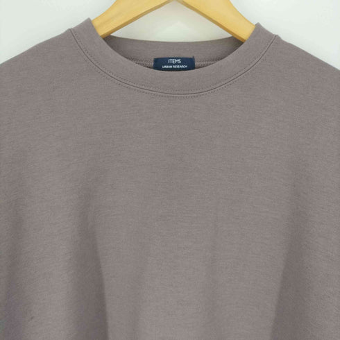 アイテムズ アーバンリサーチ ITEMS URBAN RESEARCH クールタッチダンボール クルーネックプルオーバー メンズ JPN:L