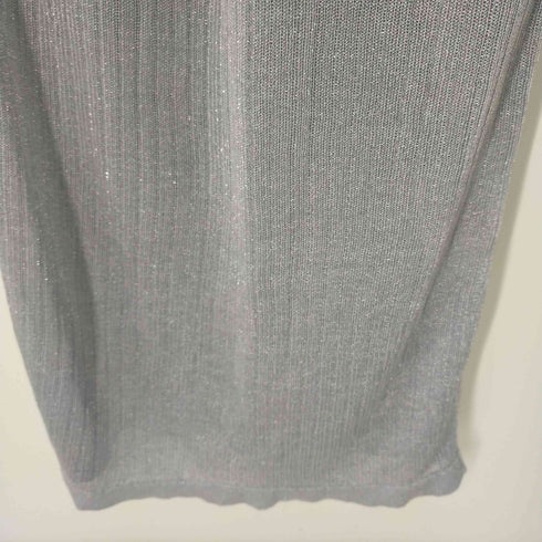 リエンダ rienda フロントジップSR Knit OP レディース