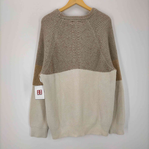 ノーティカ NAUTICA 2トーンローゲージクルーネックニット メンズ 3XL