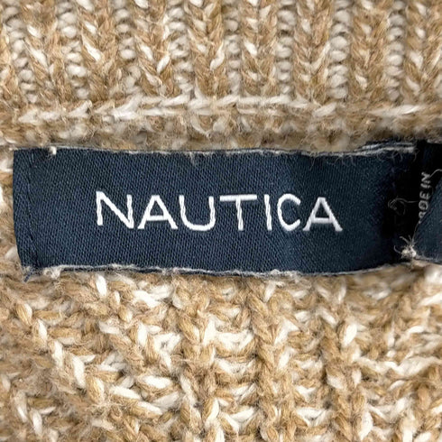 ノーティカ NAUTICA 2トーンローゲージクルーネックニット メンズ 3XL