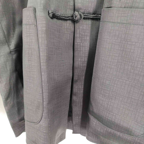 YONGHEMINGYI サテン チャイナシャツ レディース JPN:XL