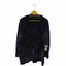 ザラ ZARA ベロア Vネックチルデンニット メンズ JPN:M