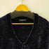ザラ ZARA ベロア Vネックチルデンニット メンズ JPN:M