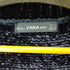 ザラ ZARA ベロア Vネックチルデンニット メンズ JPN:M