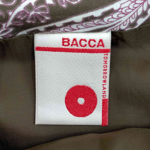 バッカ BACCA コットンシルク ラップスカート レディース JPN:36