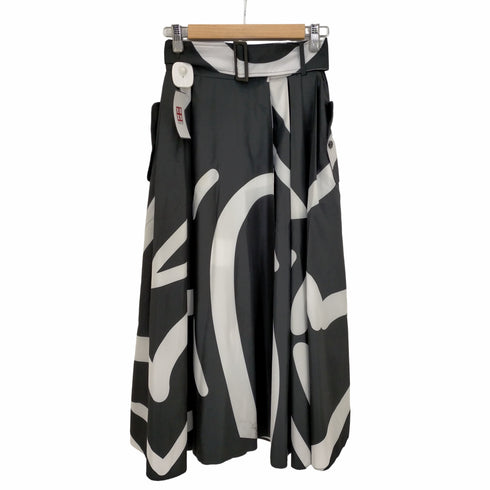 マックスマーラ MAX MARA ベルテッド ラップスカート レディース JPN:36