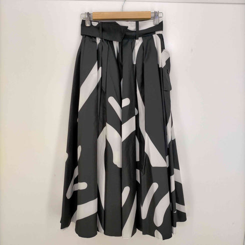 マックスマーラ MAX MARA ベルテッド ラップスカート レディース JPN:36