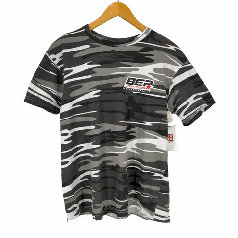 ザブラックアイパッチ THE BLACK EYE PATCH カモ柄半袖Tシャツ BEP JEANS メンズ JPN:M