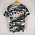 ザブラックアイパッチ THE BLACK EYE PATCH カモ柄半袖Tシャツ BEP JEANS メンズ JPN:M