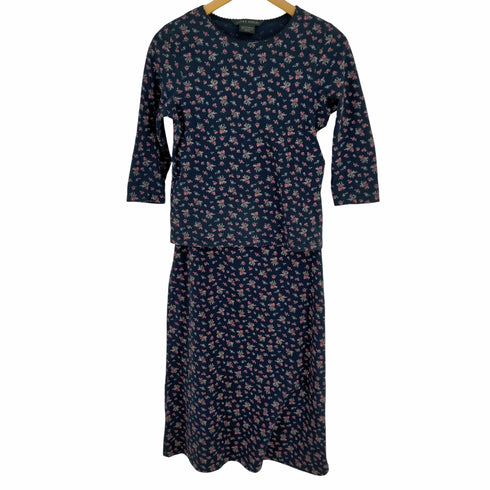 ローラアシュレイ LAURA ASHLEY 花柄 セットアップ レディース S