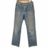 リー Lee LEE RIDERS USA製 ダメージ デニムパンツ メンズ US:30-31