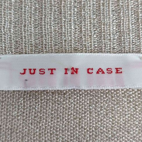 JUST IN CASE ラメカーディガン レディース JPN:38