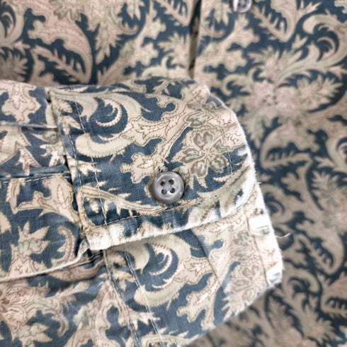ノーティカ NAUTICA JEANS COMPANY 総柄L/S シャツ メンズ import:XL