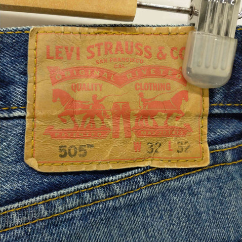 リーバイス Levis 505 ストレートデニムパンツ メンズ W32 L32