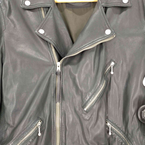 オールセインツ ALL SAINTS WICK BIKER ラムレザーダブルライダースジャケット メンズ JPN:M