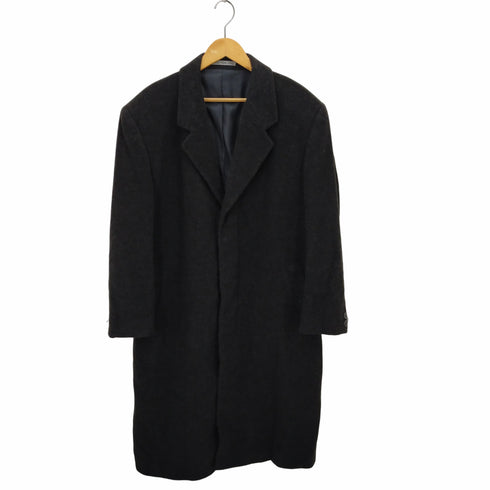 ニコルサンジル NICOLE ST GILLES カシミヤチェスターコート メンズ L