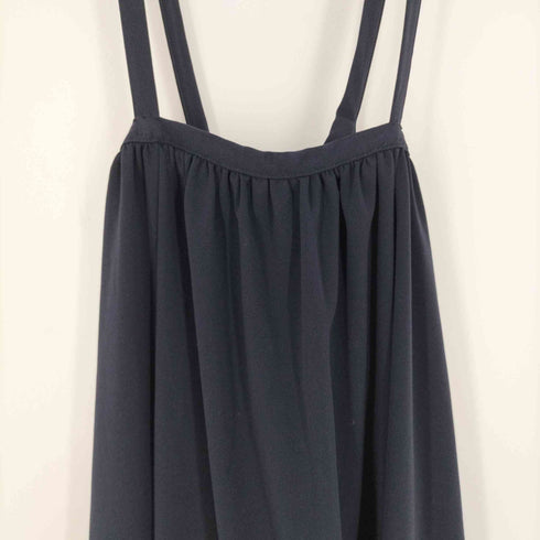 トリココムデギャルソン tricot COMME des GARCONS シャーリング ワンピース ジャンパースカート レディース JPN:S