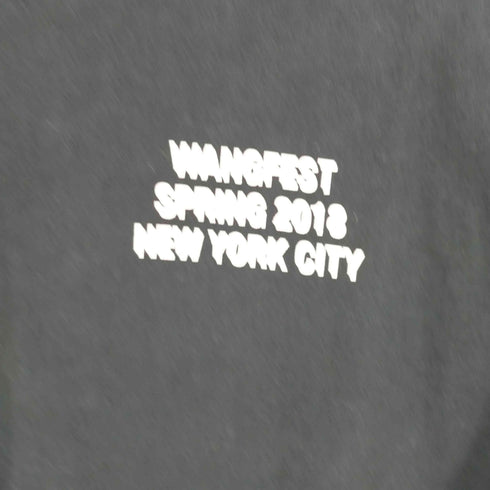 アレキサンダーワン Alexander Wang 18SS WANGFEST S/S T-SHIRT メンズ import:M
