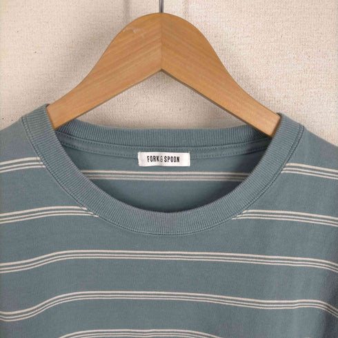 フォークアンドスプーン FORK&SPOON ランダムボーダー L/S TEE メンズ JPN:5