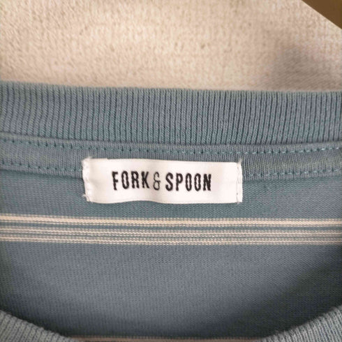 フォークアンドスプーン FORK&SPOON ランダムボーダー L/S TEE メンズ JPN:5