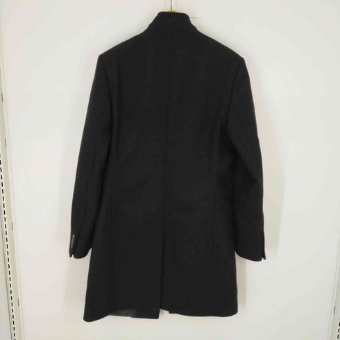 ザラ ZARA メルトンウール ロングチェスターコート メンズ JPN:M