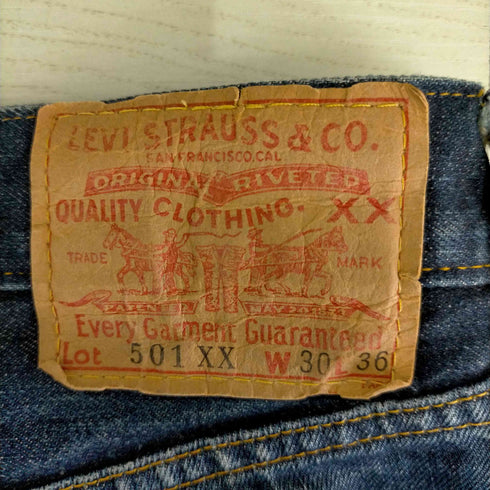リーバイス Levis 90S 501XX ボタン裏555 USA製 赤耳 復刻 メンズ W30