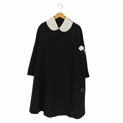 コムデギャルソンコムデギャルソン COMME des GARCONS COMME des GARCONS AD2013 特殊加工 丸襟 Aラインポリワンピース レディース JPN:S