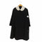 コムデギャルソンコムデギャルソン COMME des GARCONS COMME des GARCONS AD2013 特殊加工 丸襟 Aラインポリワンピース レディース JPN:S