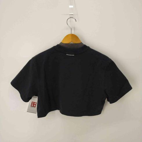 アレキサンダーワン Alexander Wang ロゴプリント クロップド S/S Tシャツ レディース JPN:S