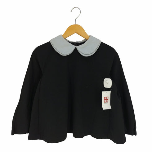 コムデギャルソンコムデギャルソン COMME des GARCONS COMME des GARCONS AD2013 特殊加工 二重 丸襟 プルオーバーブラウス レディース JPN:XS