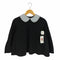 コムデギャルソンコムデギャルソン COMME des GARCONS COMME des GARCONS AD2013 特殊加工 二重 丸襟 プルオーバーブラウス レディース JPN:XS