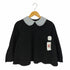 コムデギャルソンコムデギャルソン COMME des GARCONS COMME des GARCONS AD2013 特殊加工 二重 丸襟 プルオーバーブラウス レディース JPN:XS
