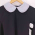 コムデギャルソンコムデギャルソン COMME des GARCONS COMME des GARCONS AD2013 特殊加工 二重 丸襟 プルオーバーブラウス レディース JPN:XS
