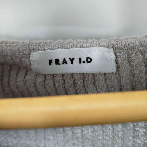 フレイアイディー FRAY I.D 22SS ビックカラーリブニット セーター レディース ONE SIZE