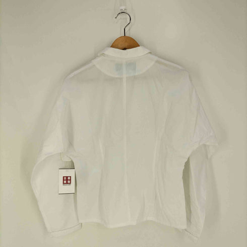 トリココムデギャルソン tricot COMME des GARCONS 丸襟 カーブタック ドルマンスリーブ シャツブラウス レディース