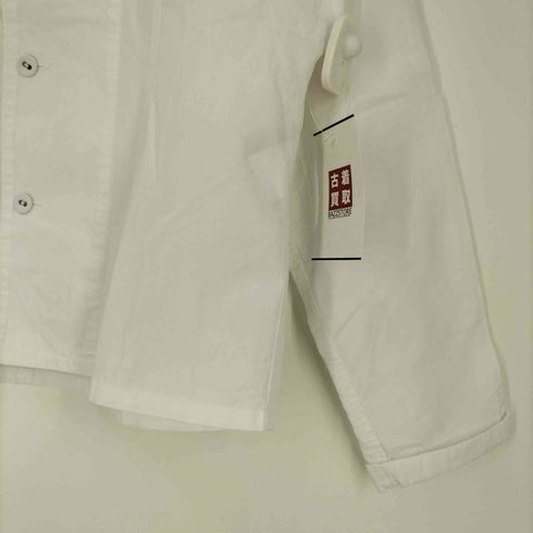 トリココムデギャルソン tricot COMME des GARCONS 丸襟 カーブタック ドルマンスリーブ シャツブラウス レディース
