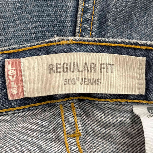 リーバイス Levis 00S USA製REGULAR FIT 505 ボタン裏刻印643M デニムパンツ メンズ 34×29