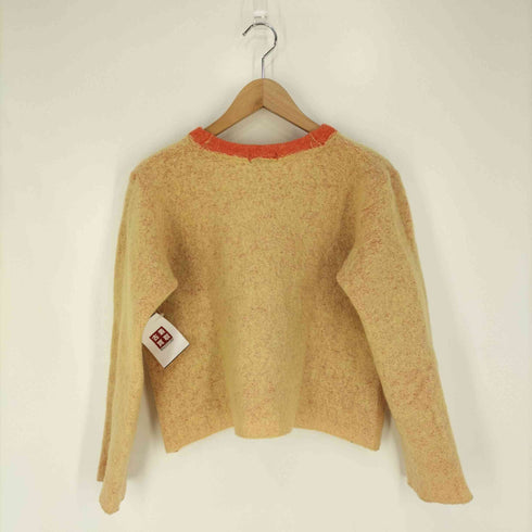 トリココムデギャルソン tricot COMME des GARCONS AD1995 90s ウールナイロンアクリル クルーネッククロップドニット レディース