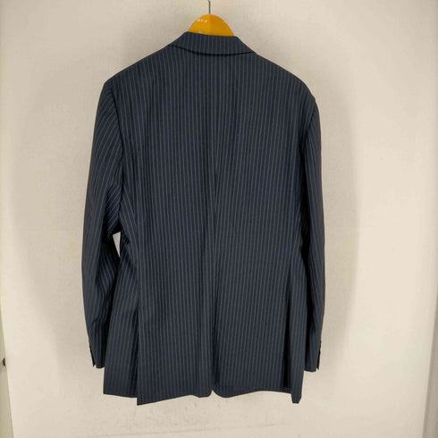 ポールスミスコレクション Paul Smith COLLECTION GUABELLO社製K生地使用 WOOL&MOHAIR ストライプセットアップ メンズ XL