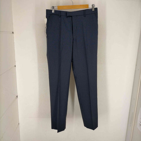 ポールスミスコレクション Paul Smith COLLECTION GUABELLO社製K生地使用 WOOL&MOHAIR ストライプセットアップ メンズ XL