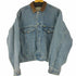 ゲスジーンズ GUESS JEANS レザー切替 デニムジャケット メンズ import:M