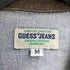 ゲスジーンズ GUESS JEANS レザー切替 デニムジャケット メンズ import:M