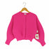 ドットアンドストライプスチャイルドウーマン Dot&Stripes CHILD WOMAN 3ET DEMI LA VIOLETTE AMOSSAミラノリブカーディガン レディース FREE