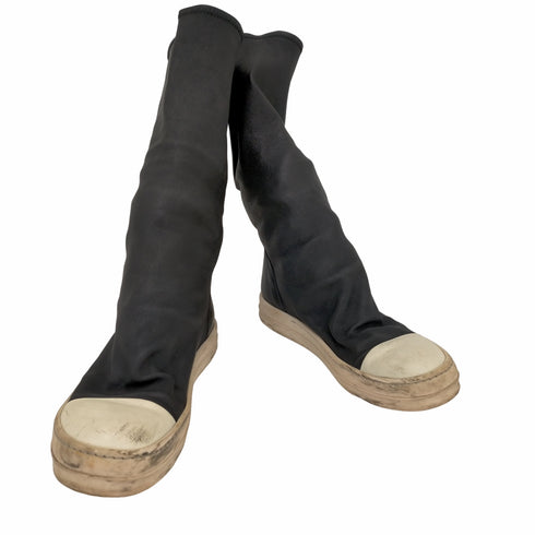 リックオウエンス RICK OWENS ソックススニーカー レザー レディース EUR:36