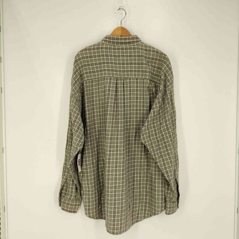 チャップスラルフローレン CHAPS RALPH LAUREN コットン ボタンダウンチェックシャツ メンズ import:XXL