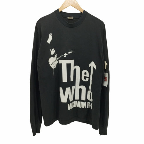 フルーツオブザルーム FRUIT OF THE LOOM 80-90s MAXIMUM R&B ロングスリーブTシャツ バンドTシャツ メンズ import:L