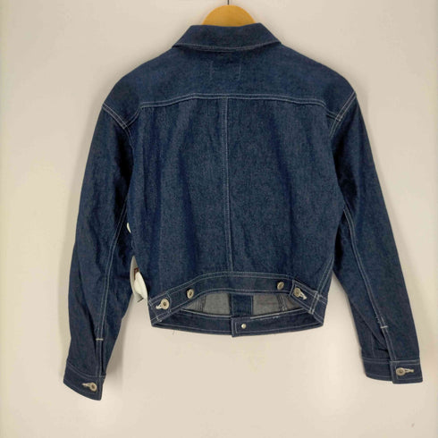 アイエスイッセイミヤケ I.S. ISSEY MIYAKE 80S デニムジャケット レディース JPN:M